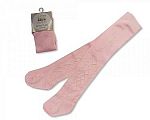 Baby Cotton Tights - Pink