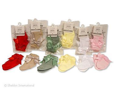 Baby Socks with Bow - Wholesale