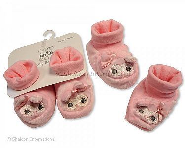 Baby Booties - Owl - Wholesale