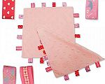 Star Embossed Baby Comforter with Tags - Pink