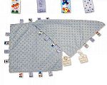 Baby Dotted Comforter with Tags - Sky