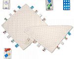 Baby Dotted Comforter with Tags - White - Boys