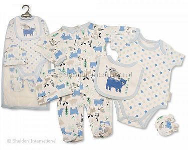 Baby Boys 5 Pieces Gift Set - Best Friends - Wholesale