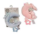 Baby Bear Musical Moon Toy with Teether Ring