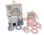 Baby Bear Activity Toy with Rattle, Rings and Teether