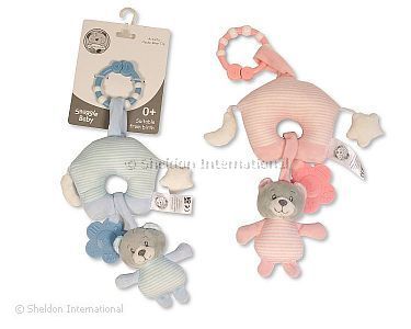 Baby Bear Activity House with Rattle, Teether and Link - Wholesale
