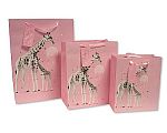 Gift Bag ' Beautiful Baby Girl' - Giraffe