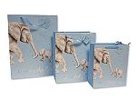 Gift Bag ' Beautiful Baby Boy' - Elephant Trunk