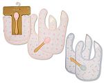 Baby Spoon and 2 Bibs Set