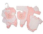 Baby Girls 4 Pieces Gift Set - Elephant