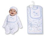 Baby Boys 5 Pieces Layette Gift Set - Broom, Broom