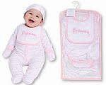 Wholesale Girls 5 Pieces Layette Gift Set - Princess
