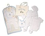Baby Boys 5 pcs Gift Set with Paper Gift Bag - Little Prince