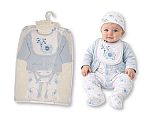 Wholesale Boys 6 pcs Layette Gift Set - Elephant