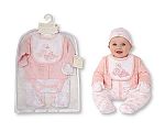 Wholesale Girls 6 pcs Layette Gift Set - Swan
