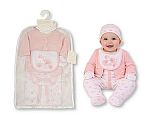 Baby Girls 6 pcs Layette Gift Set - Bird