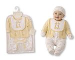 Baby 6 pcs Layette Gift Set -Giraffe