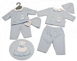 Premature Baby Boys 2 pcs Set with Hat - Little Lamb