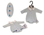 Wholesale Premature Boys Short Romper with Lace