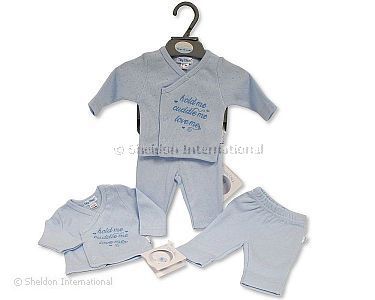 Premature Baby Boys 2 pcs Set - Hold Me - Wholesale