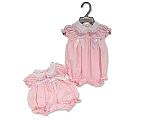 Premature Baby Girls Romper with Bows and Lace