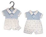 Premature Baby Boys Romper - Prince