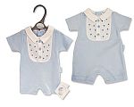 Wholesale Premature Boys Romper - Stars