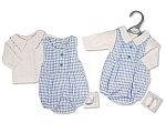 Wholesale Premature Boys 2 pcs Short Romper Set