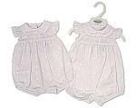 Premature Baby Romper with Embroidery