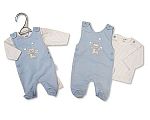 Premature Baby Boys 2 pcs Dungaree Set - Snowballs