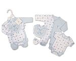 Premature Baby Boys 4 Pieces Set - Elephant