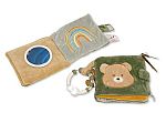 Baby Bear Activity Book with Crinkle Paper, Mirror and Link